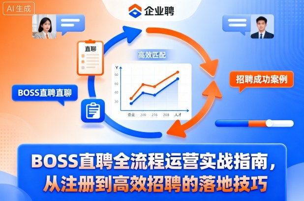 BOSS直聘全流程运营实战指南，从注册到高效招聘的落地技巧-钱叫兽