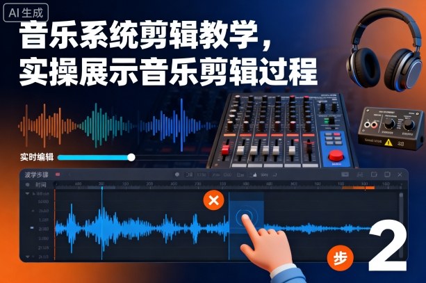 音乐系统剪辑教学,实操展示音乐剪辑过程-钱叫兽